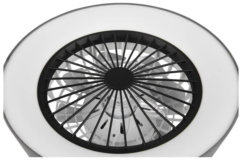 Сиво LED осветително тяло за таван Farsund – Trio