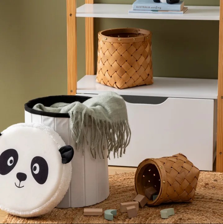 Детски пуф atmosphera Panda, 30x38 cm