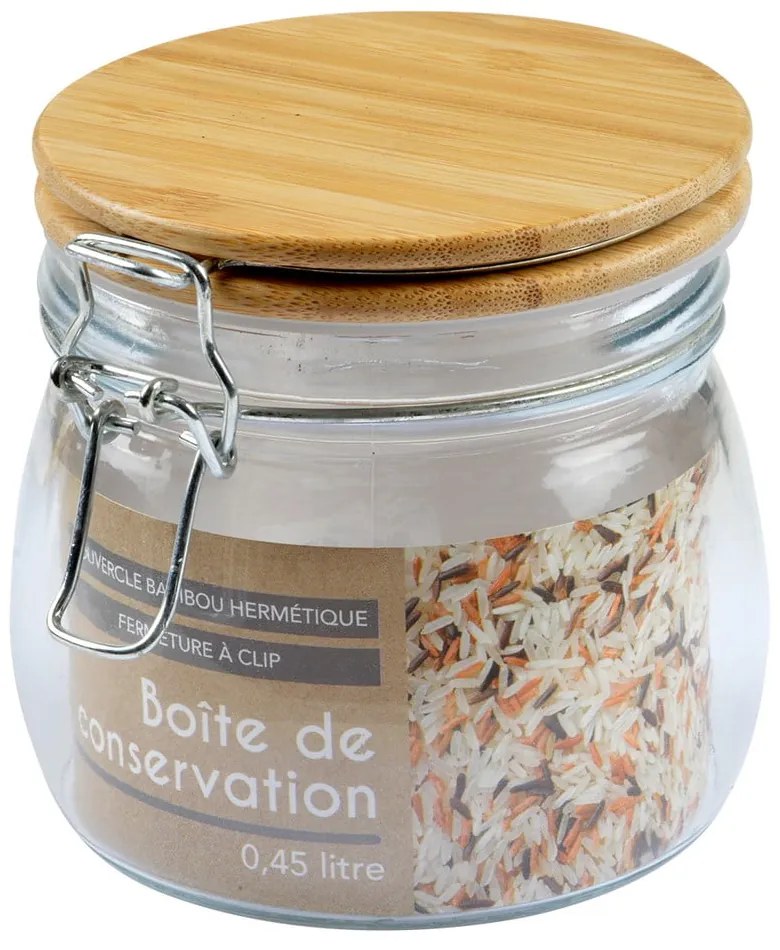 Стъклена кутия за насипни храни – Homéa