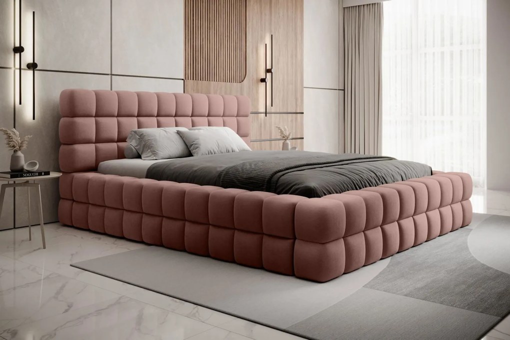 Тапицирано легло Dagmar-Roz-140 x 200