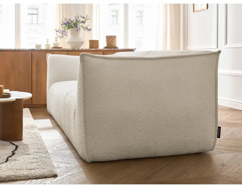 Бежов диван от прежда с примки от букле 242 cm Giorgia – Bobochic Paris