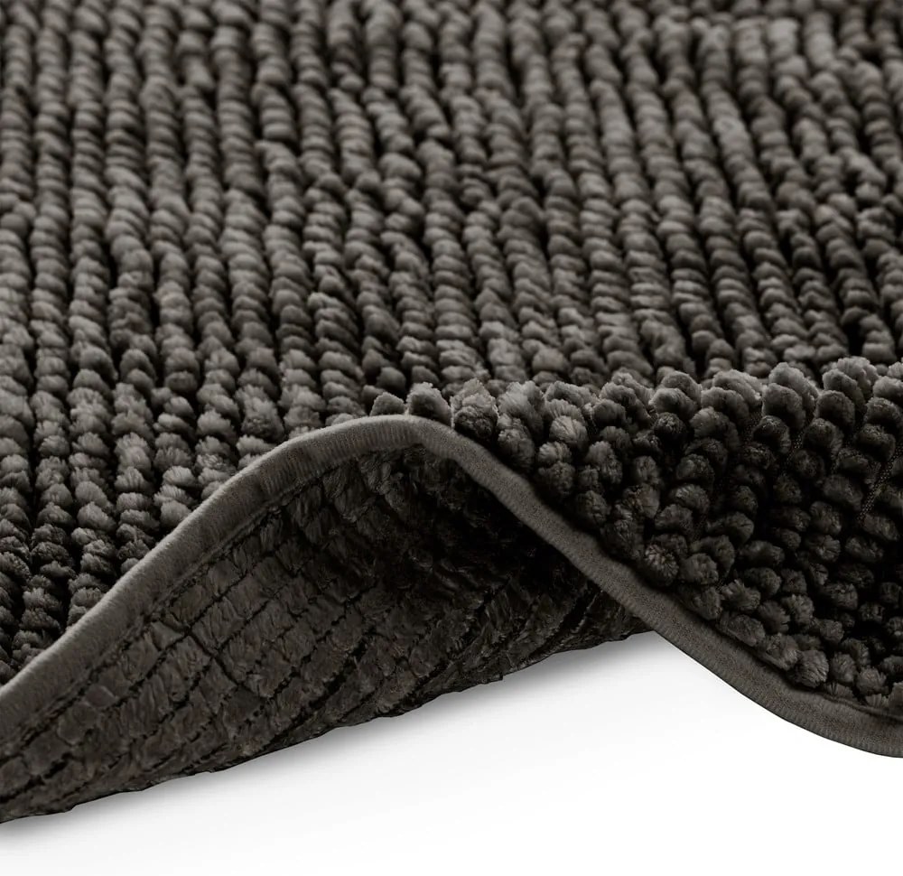 Тъмносив килим за баня 70x120 cm Bati – Restilo