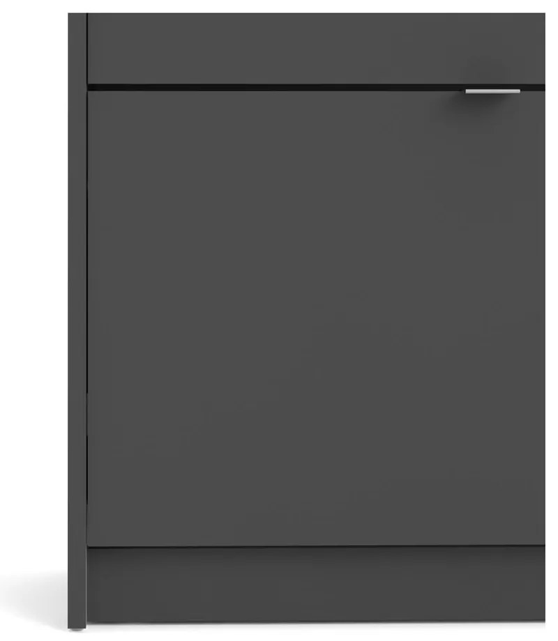 Сива накланяща се стойка за обувки Shoes – Tvilum