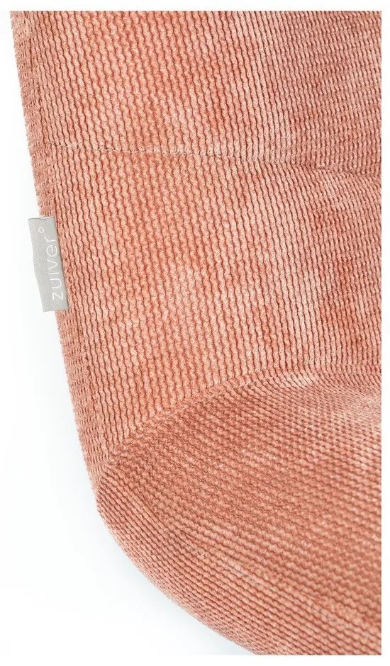 Кресло от розово кадифе Bubba - Zuiver