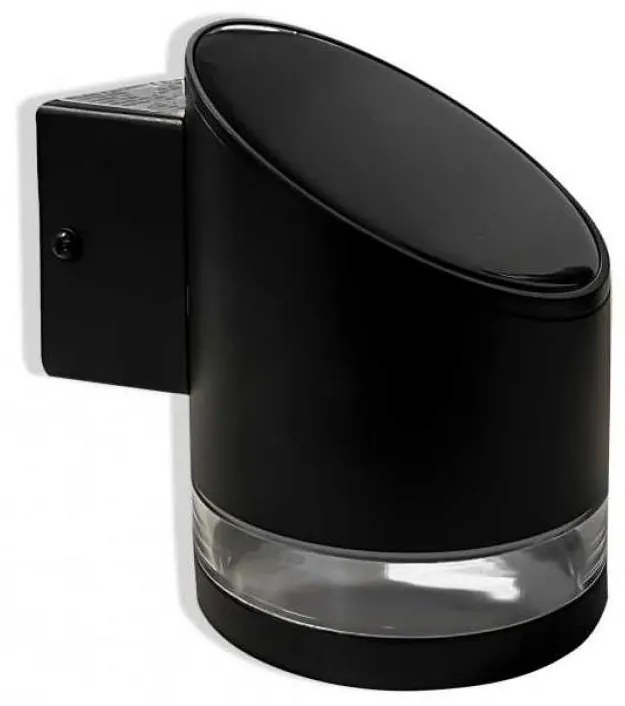 LED Външно соларно стенен осветител LED/1W/3,7V 3000K IP54 1200 mAh черен