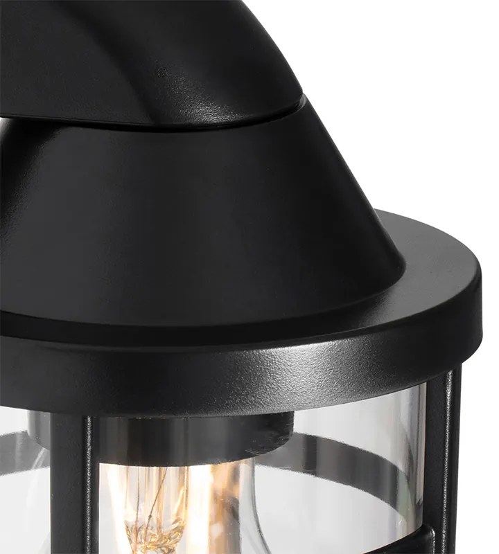 Модерна външна стенна лампа черна IP54 - Joeri