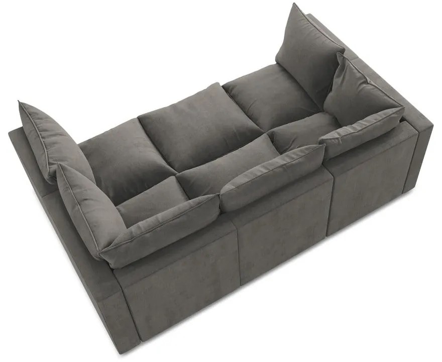 Тъмносив диван 255 cm Manao – Makamii