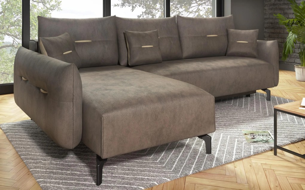 Разтегателен ъглов диван Патрик