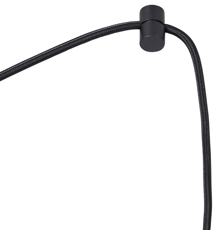 Модерна висяща лампа златиста с щепсел, включително димируема LED крушка - Cavalux