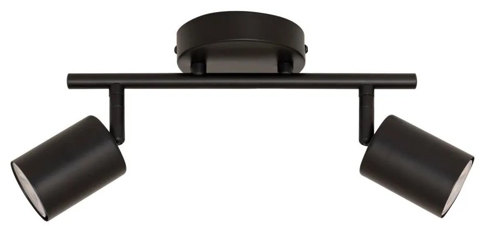 Atmosphera - Точково осветително тяло VICO 2xGU10/25W/230V черно