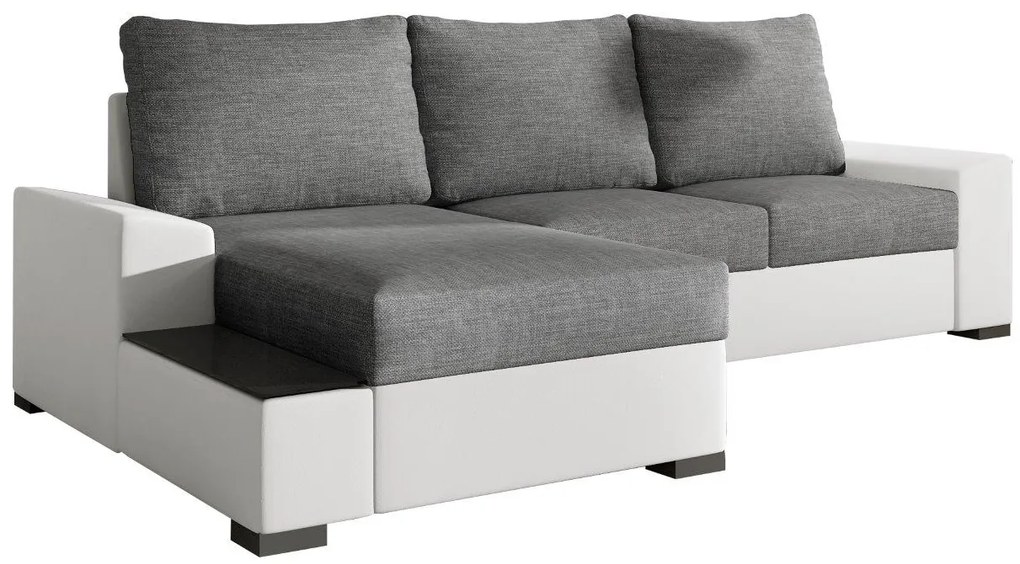 Ъгъл диван Nero-Left-White - Anthracite