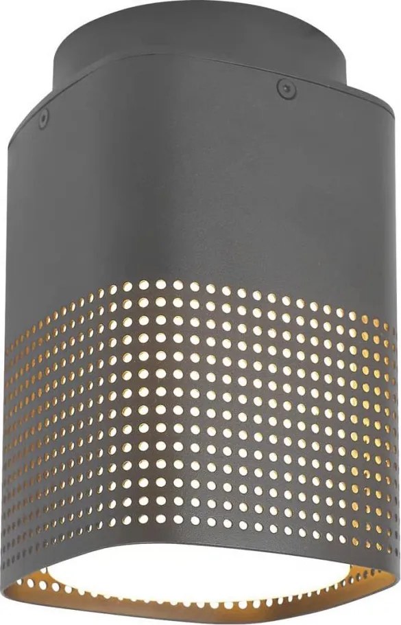 Nordlux - Външно таванно осветително тяло SIDARA 1xE27/15W/230V IP54 антрацит