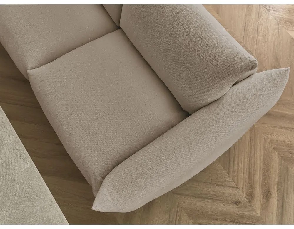 Бежов сгъваем диван 234 cm Ernest – Bobochic Paris