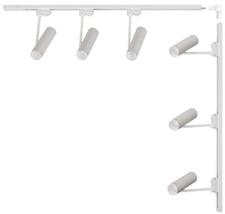 Zuma Line 3576 - Точково осветително тяло за шинна система LISA 6xGU10/35W/230V бяло