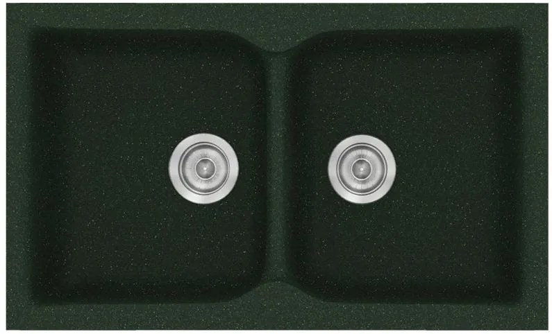 Мивка Sanitec 340-Granite Green