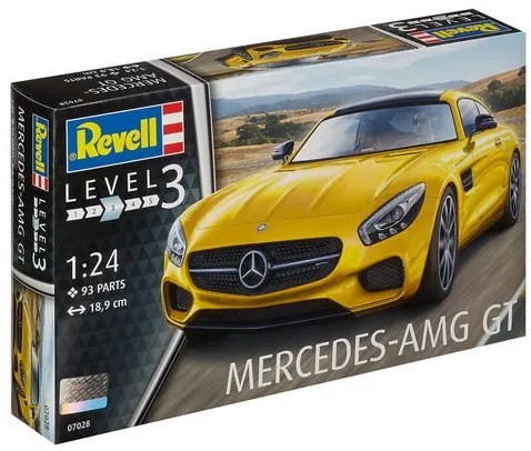 Мерцедес AMG GT - сглобяем модел