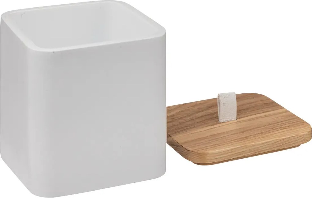 Контейнер за памук 5five Natureo, Смола - Черен