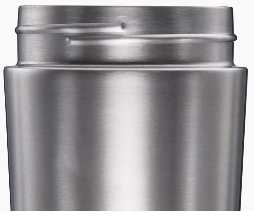 Чаша за пътуване в тъмносиньо-сребристо 450 ml Sipp - Joseph Joseph