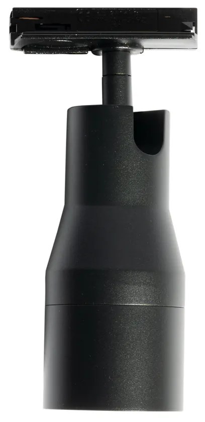 Модерен черен прожектор за 1-фазова релсова система - Iconic Kohua