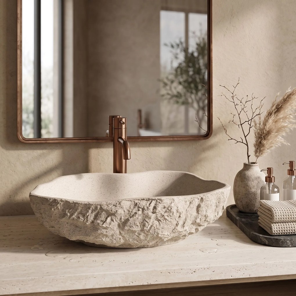 Умивалник за плот Isla Warm Beige