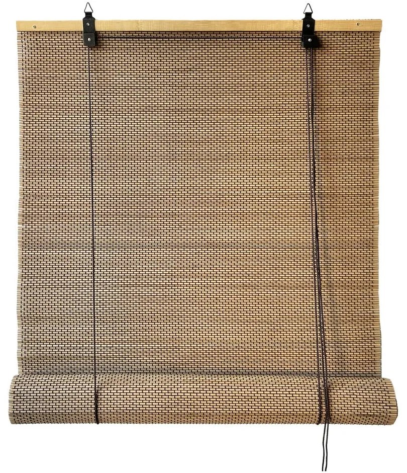 Бамбукова ролетна щора в естествен цвят 80x160 cm Lyra – Gardinia