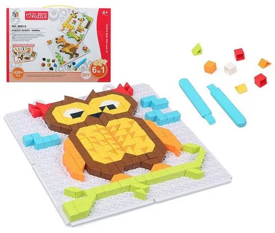 Пъзел DIY Animal 6 in 1 118049 (420 pcs)