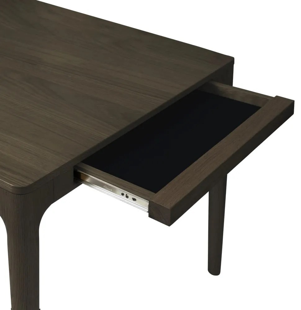 Сгъваема маса за хранене от дъбова дървесина 90x200 cm Heart'n'Soul - UMAGE