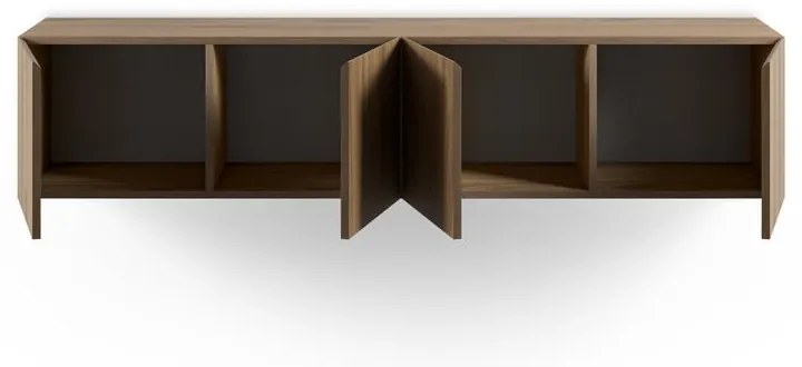 Маса за телевизор от дъбов декор в естествен цвят 180x38x35 cm Daroca – Marckeric