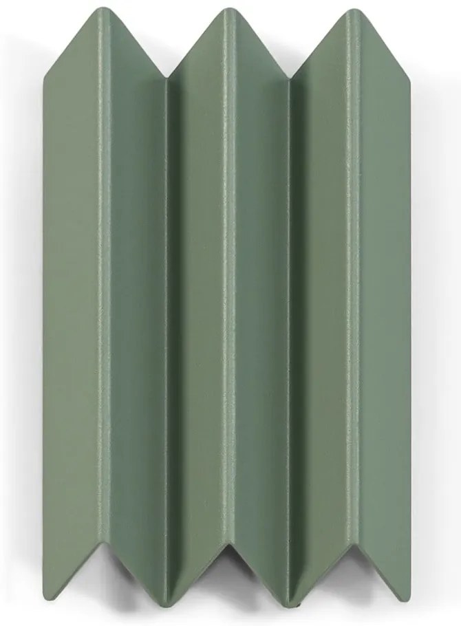 Сиво-зелена метална стенна закачалка 13 cm Sensu – Spinder Design