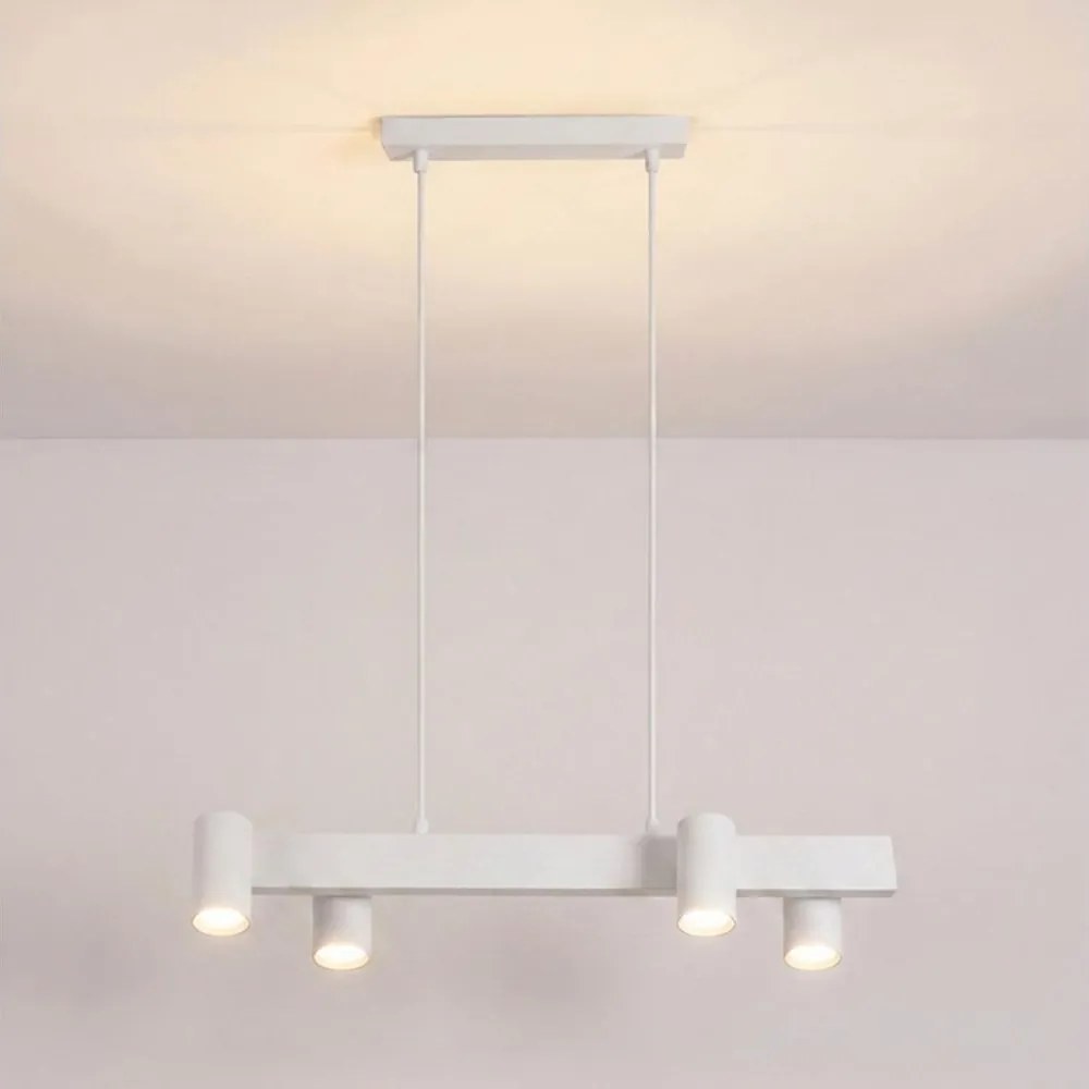 Brilagi - Полилей с кабелно окачване SELE 4xGU10/30W/230V бял