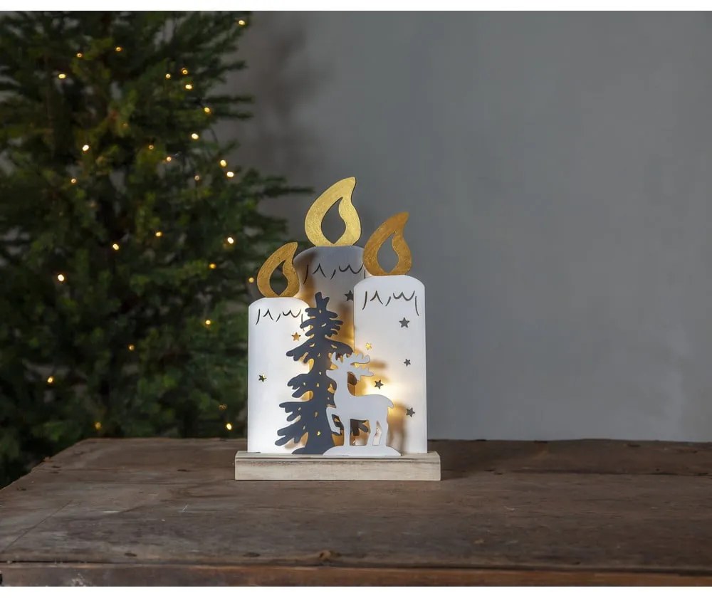 Коледна LED светлинна декорация Фауна, височина 34 см Fauna - Star Trading