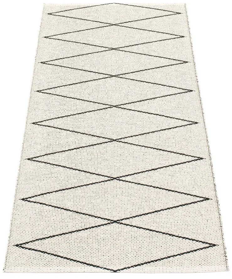 Черна пътека за открито и закрито 70x160 cm Max Black – Pappelina