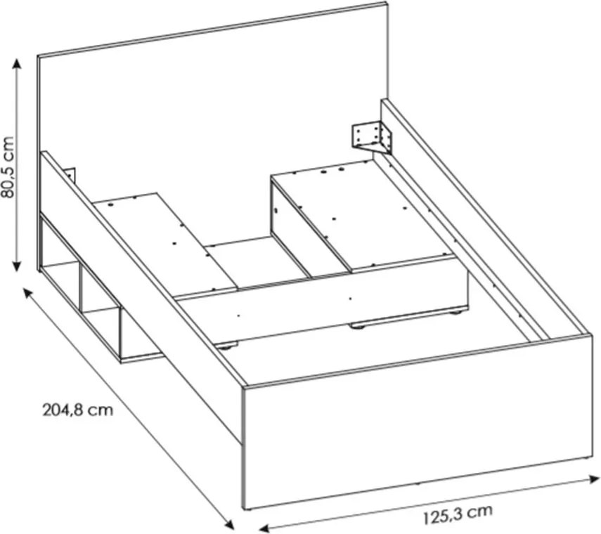 Легло Nebraska-120 x 200