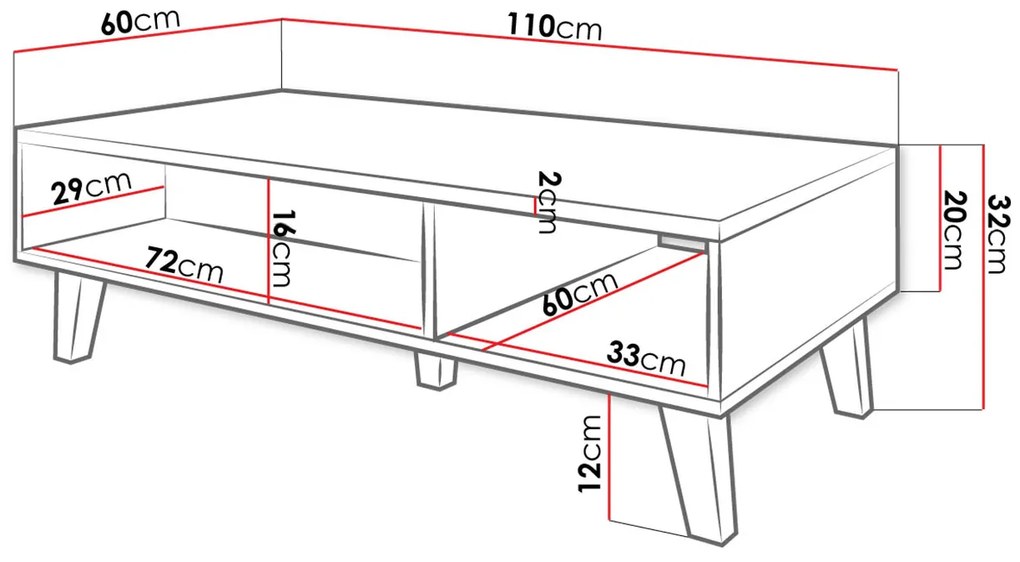 Масичка за кафе Nord