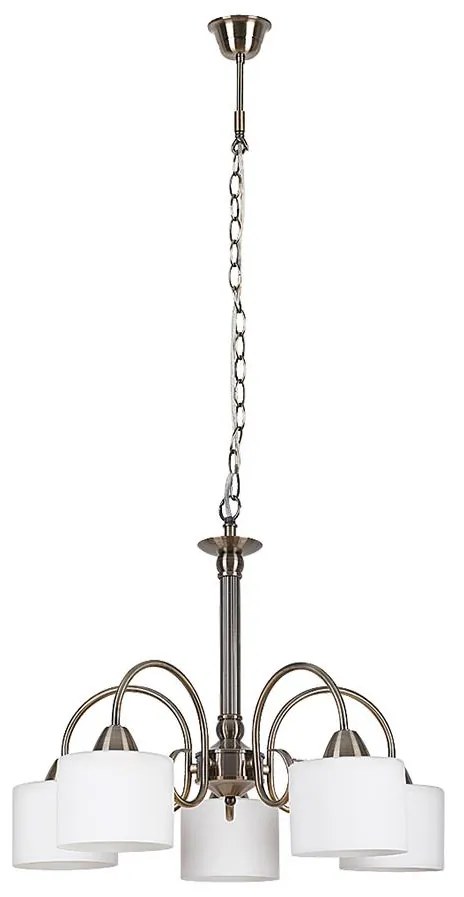 Rabalux 7276 - Полилей EDITH 5xE27/60W/230V бронз