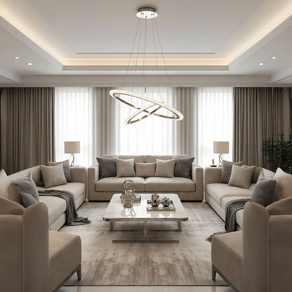 Лампа LED LHJ045-CP2 BRUSH NICKLE