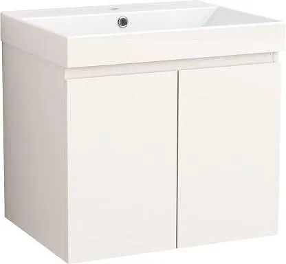 Конзолен PVC шкаф ALDENE-60 5155-60W, Inter Ceramic, 60x56x46см