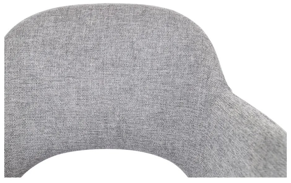 Светлосиви тапицирани трапезни столове в комплект 2 бр. Rowley – Unique Furniture