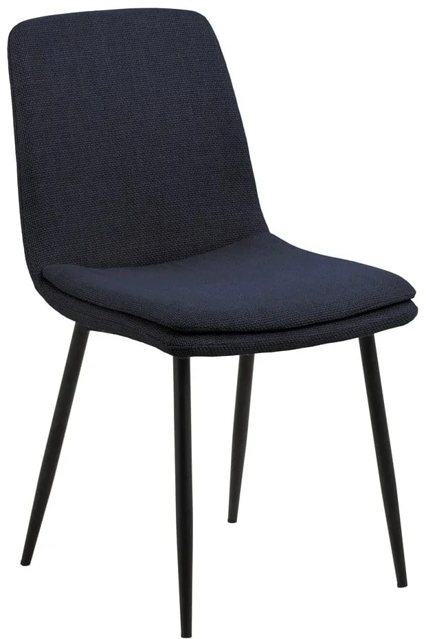 Тъмносин трапезен стол Becca – Actona