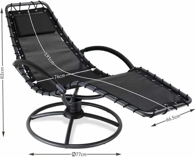 Релаксиращ люлеещ се стол CASARIA® Eve