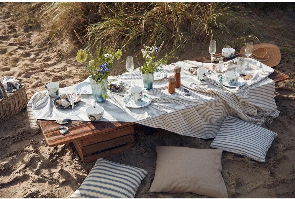 Бяла десертна порцеланова чиния ø 22 cm Hammershøi Summer – Kähler Design