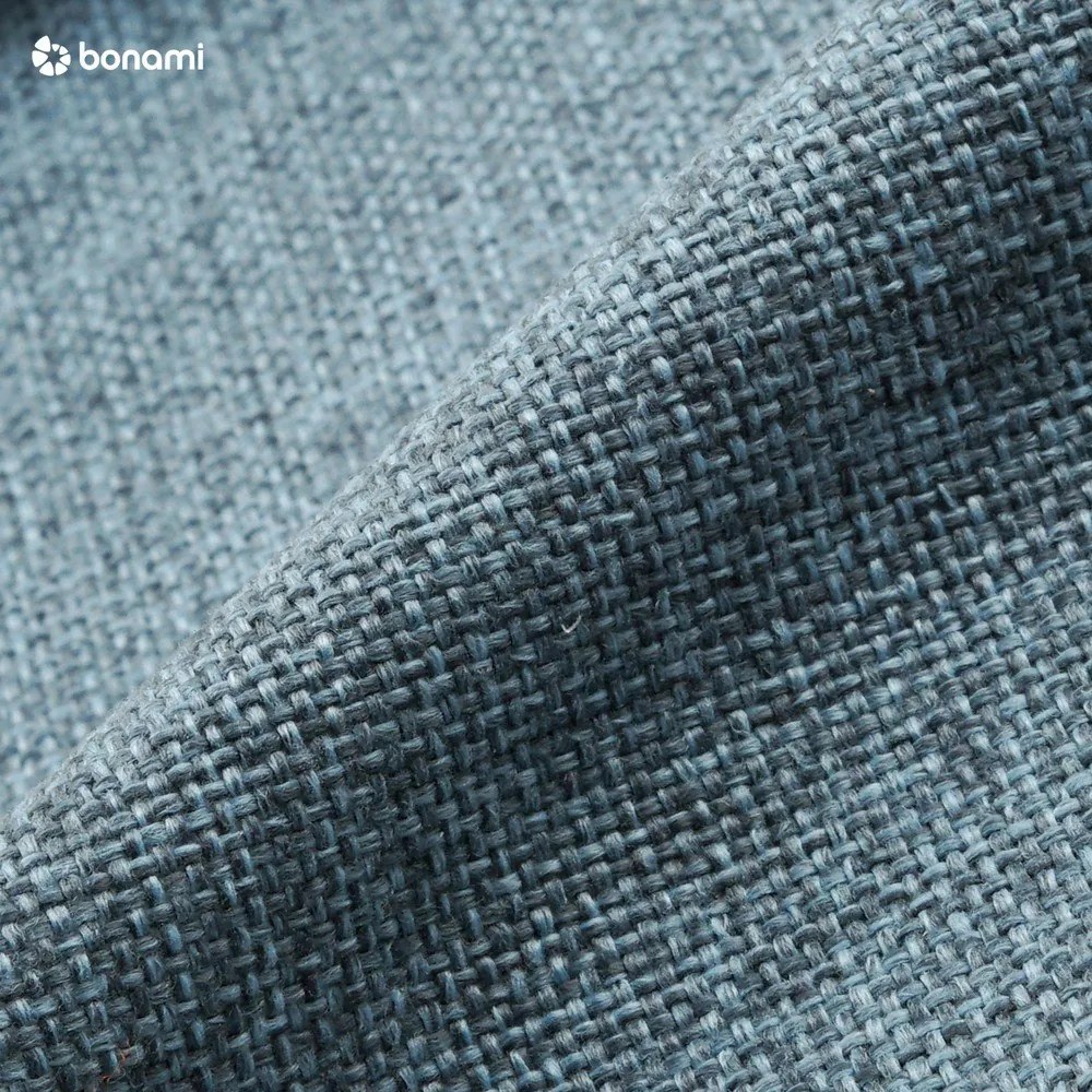 Светлосин разтегателен диван с метална основа Mixed Dance Light Blue Splitback - Innovation