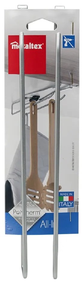 Висяща поставка за чаши, чаши или кухненски кърпи , дължина 8 cm - Metaltex