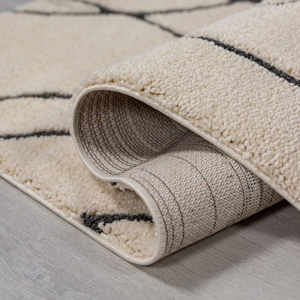 Кремав килим 160x230 cm Flow – Flair Rugs