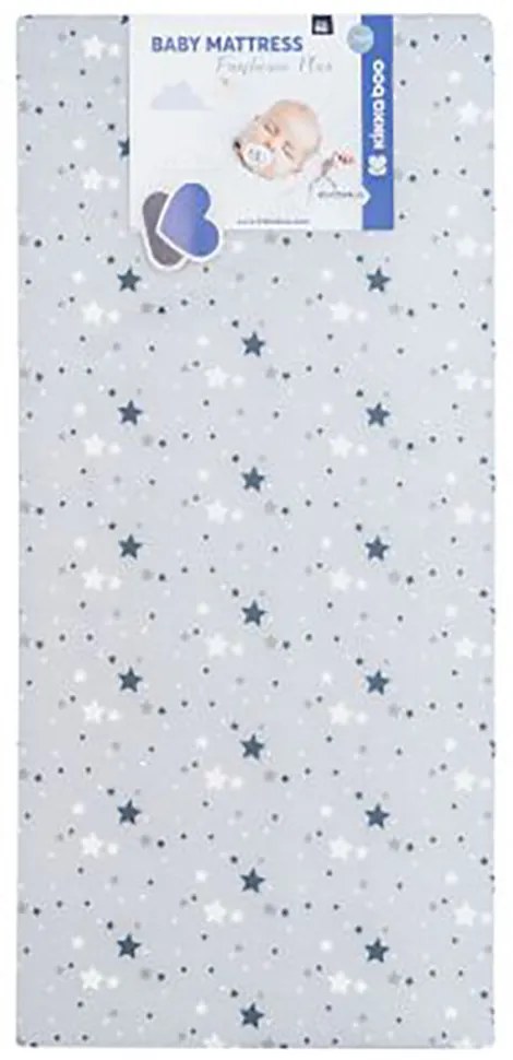 KIKKA BOO Матрак FANTASIA PLUS 60/120/8 см STARS GREY