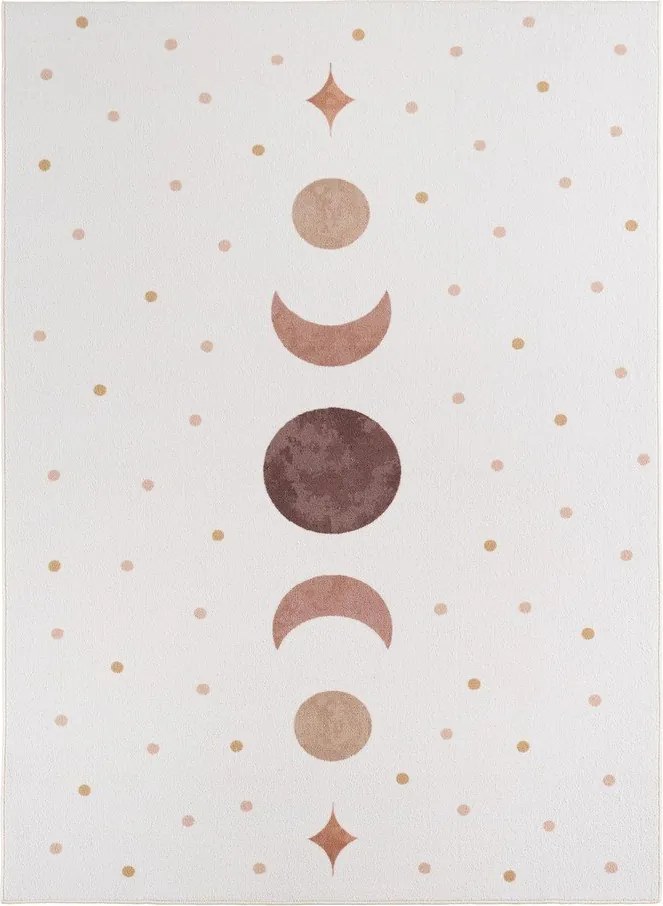 Кремав детски килим подходящ за пране 120x170 cm Coco 1136 – Ayyildiz Carpets