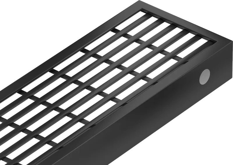 Mexen Flat M33 покритие за линейно оттичане 100 cm, черно - 17330100