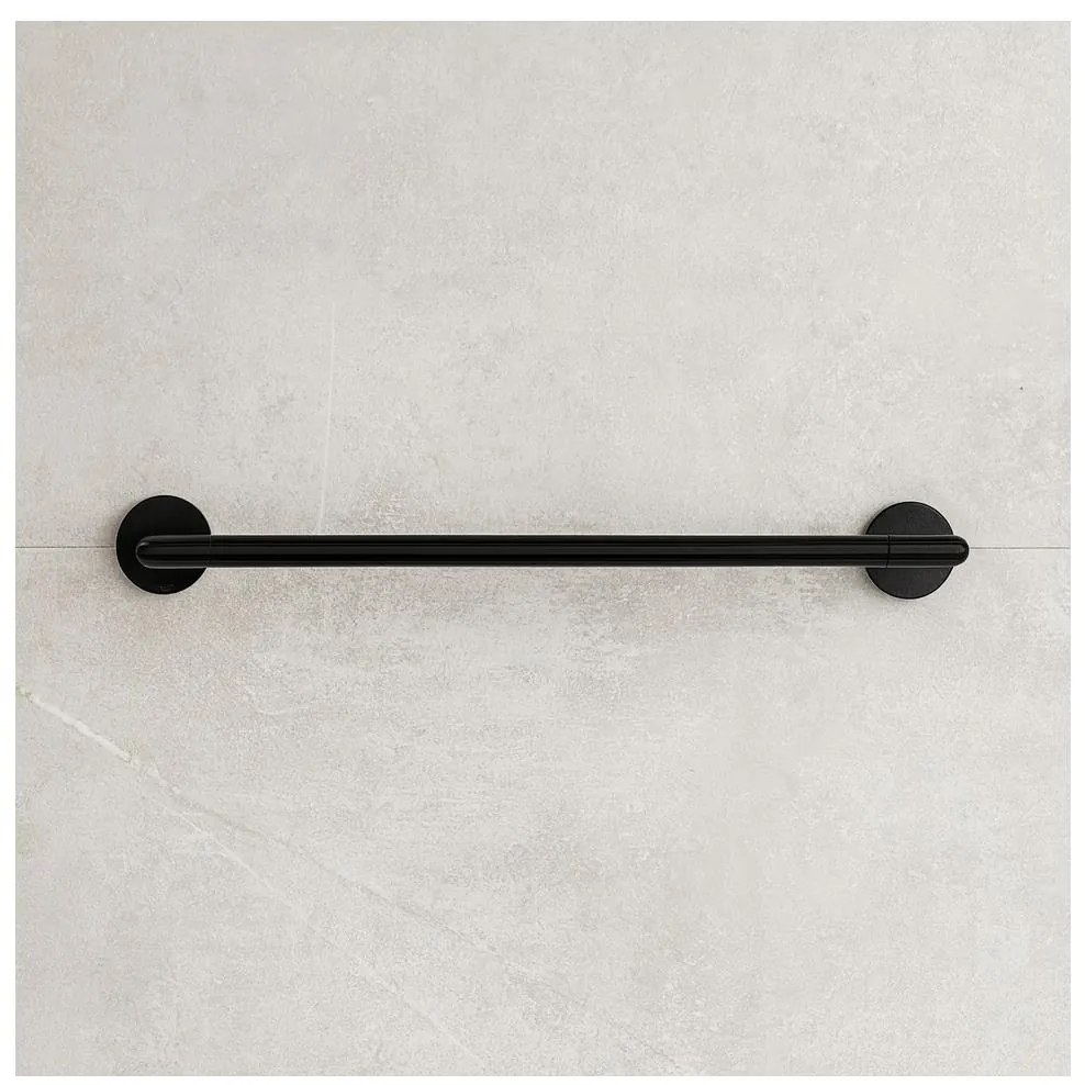 P.M.H. IN1B-L - Електрически сушилник за кърпи INGA 17W/230V 85,9cm IP44 ляв/черен