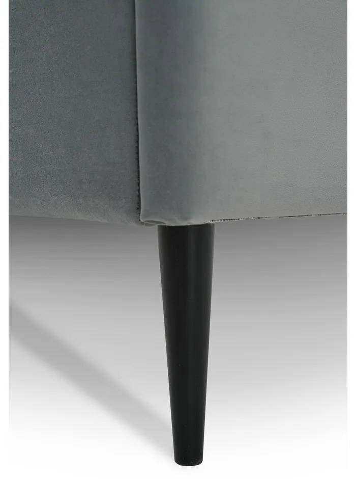 Сиво детско легло 90x200 cm Star – Scandic