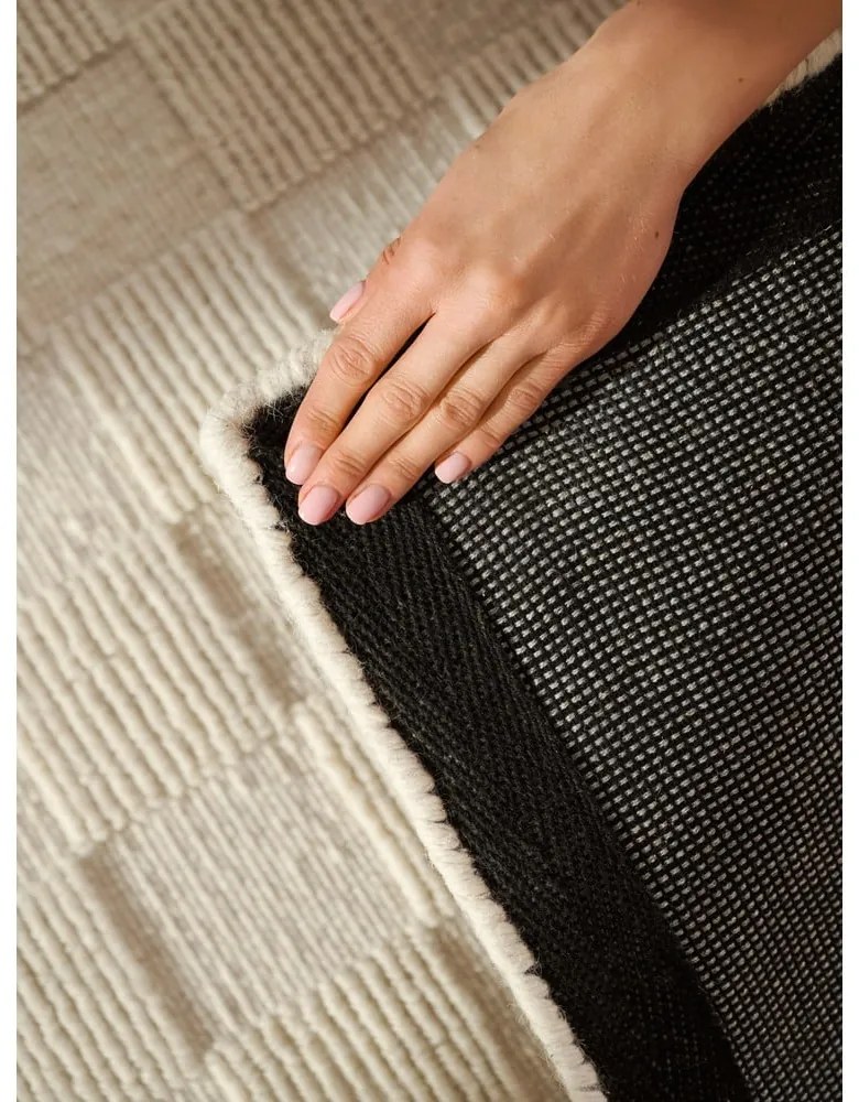 Кремав ръчно изработен вълнен килим 120x170 cm Scala – Villeroy&amp;Boch